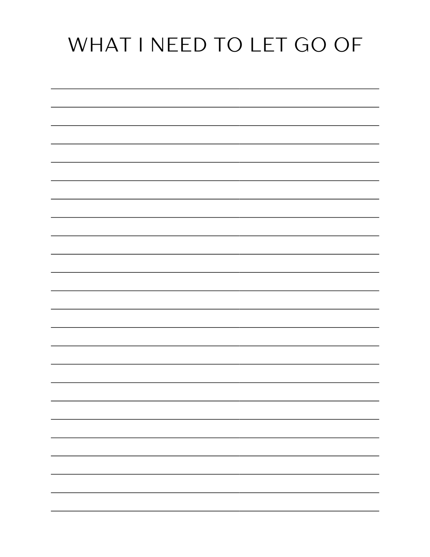 Daily Manifest Journal
